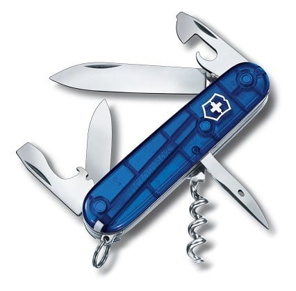 Victorinox Spartan - transparentný modrý 1