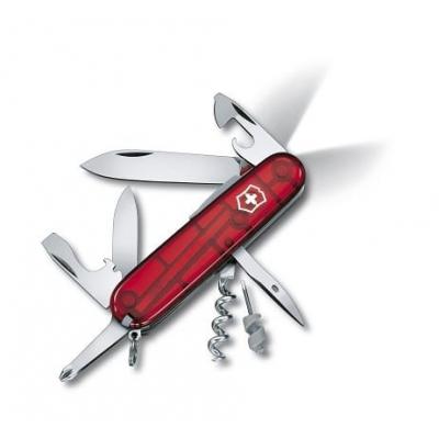 Victorinox Spartan Lite - transparentný červený