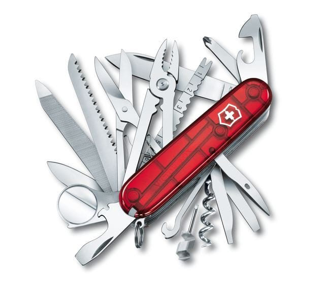 Victorinox SwissChamp - červený transparent 1