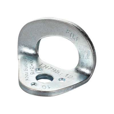 PLAKETA / pozink<span> - </span>Plaketa pro dřík 10 mm pozink