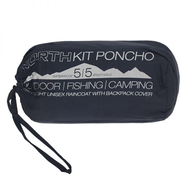 Unisex nepremokavá turistická pláštenka - pončo 2L NORTHKIT - Image 6