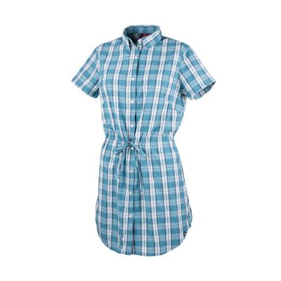 Dámska košeľa voľnočasová krátky rukáv dlhý štýl LEWINA 5