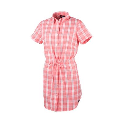 Dámska košeľa voľnočasová krátky rukáv dlhý štýl LEWINA 10