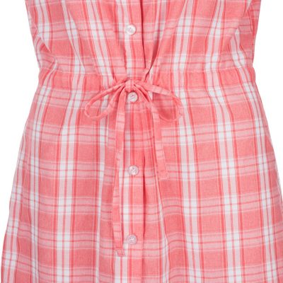 Dámska košeľa voľnočasová krátky rukáv dlhý štýl LEWINA 13