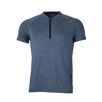 Pánske cyklistické tričko s polovičným zipsom MASDY 5