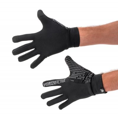 AS-1031OR unisex rukavice elastické reflexné DIHEN 7