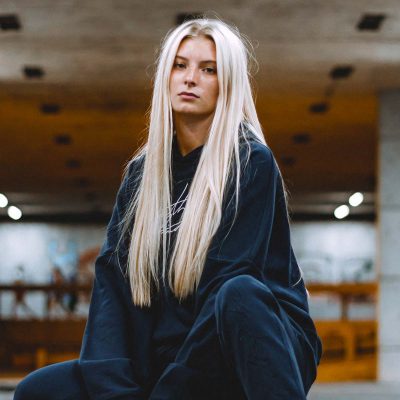 Dámska mikina OVERSIZE boxy BRIEDSENA 5
