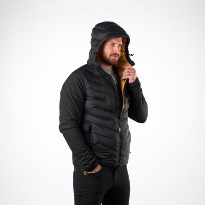 Pánska zateplená bunda kombinovaná so softshellom NIKOLAS 5