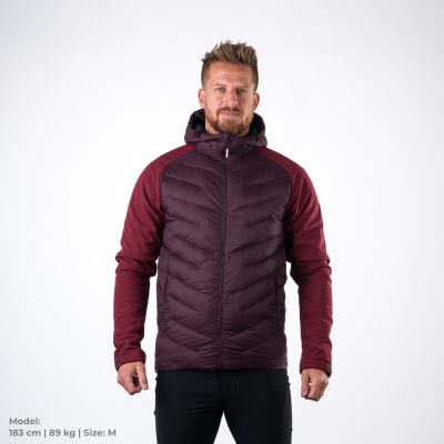 Pánska zateplená bunda kombinovaná so softshellom NIKOLAS 16