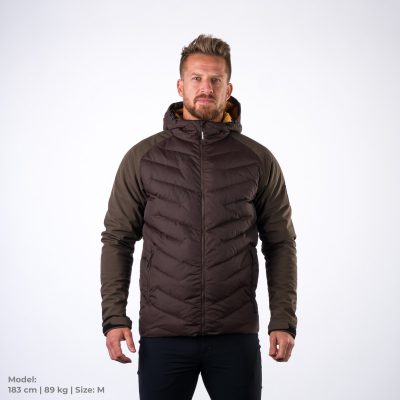 Pánska zateplená bunda kombinovaná so softshellom NIKOLAS 20