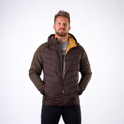 Pánska zateplená bunda kombinovaná so softshellom NIKOLAS 21