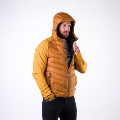 Pánska zateplená bunda kombinovaná so softshellom NIKOLAS 30