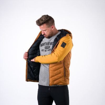 Pánska zateplená bunda kombinovaná so softshellom NIKOLAS 31