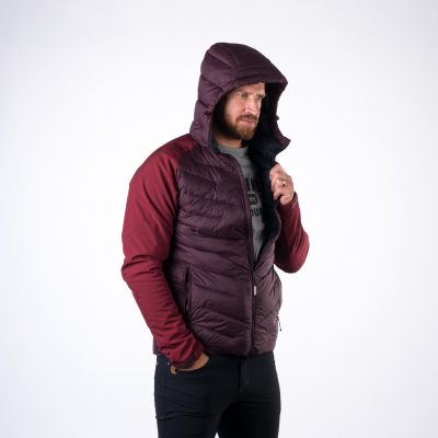 Pánska zateplená bunda kombinovaná so softshellom NIKOLAS 12