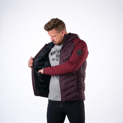Pánska zateplená bunda kombinovaná so softshellom NIKOLAS 14