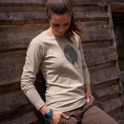 TR-4560AD dámske tričko s potlačou organic cotton MILANIA 47