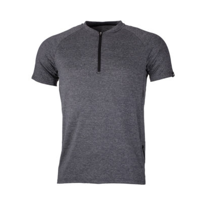 Pánske cyklistické tričko s polovičným zipsom MASDY 12