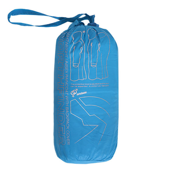 Unisex nepremokavá turistická pláštenka - pončo 2L NORTHKIT - Image 35