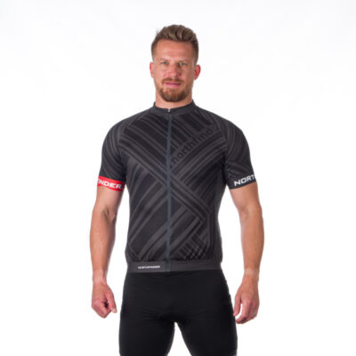 Pánske cyklistické tričko celorozopínacie JAY 5