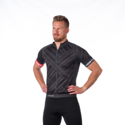 Pánske cyklistické tričko celorozopínacie JAY 7