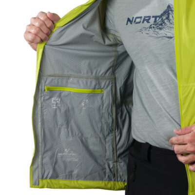 Pánska nepremokavá zbaliteľná 2,5-vrstvová bunda NORTHKITPRO1 24