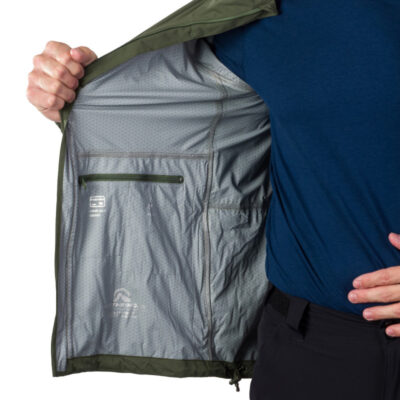 Pánska nepremokavá zbaliteľná 2,5-vrstvová bunda NORTHKITPRO1 56