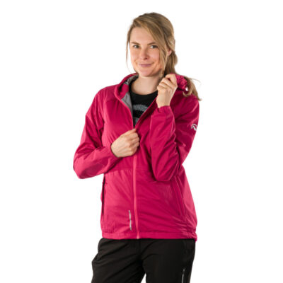 Dámska nepremokavá multišportová bunda zbaliteľná 2.5L NORTHKITPRO1 26