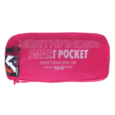 Dámska nepremokavá multišportová bunda zbaliteľná 2.5L NORTHKITPRO1 31