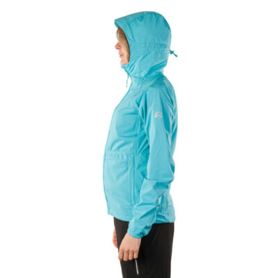 Dámska nepremokavá multišportová bunda zbaliteľná 2.5L NORTHKITPRO1 52