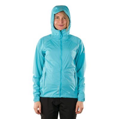 Dámska nepremokavá multišportová bunda zbaliteľná 2.5L NORTHKITPRO1 53