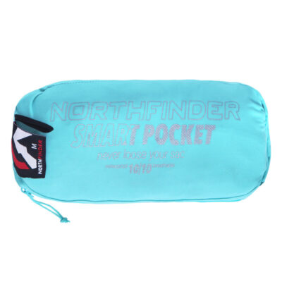 Dámska nepremokavá multišportová bunda zbaliteľná 2.5L NORTHKITPRO1 59