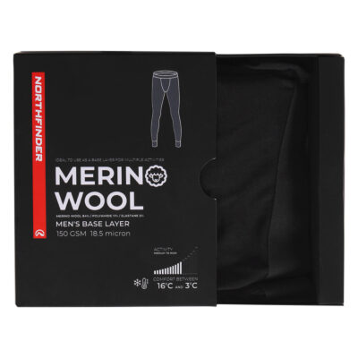 Pánske merino legíny- základná vrstva GENERAL 5