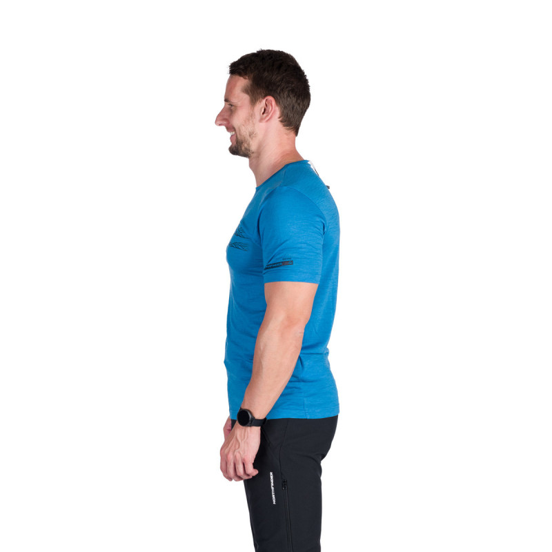 Pánske outdoorové merino tričko RAINER – Obrázok 2
