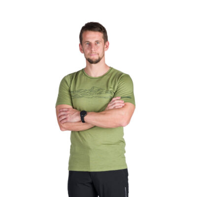 Pánske outdoorové merino tričko RAINER – Obrázok 6