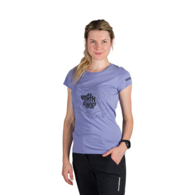 Dámske outdoorové tričko z organickej bavlny MANDI 8