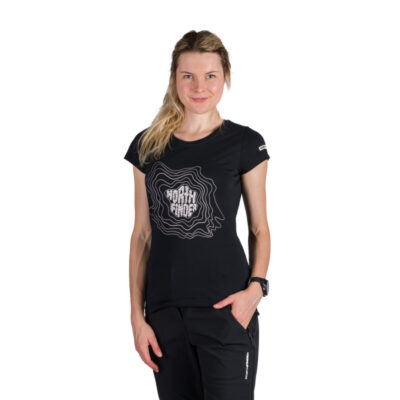 Dámske outdoorové tričko z organickej bavlny MANDI 4