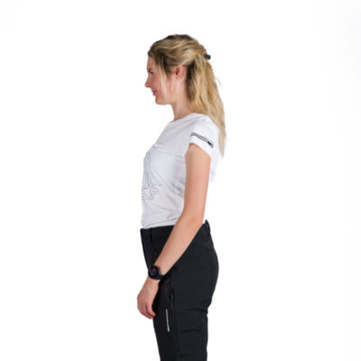 Dámske outdoorové tričko z organickej bavlny MANDI 7