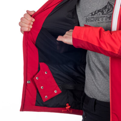 Pánska bunda lyžiarska zateplená Primaloft® STEPHAN 14