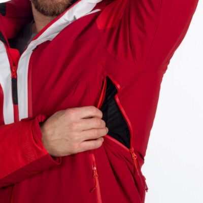 Pánska bunda lyžiarska zateplená Primaloft® STEPHAN 18