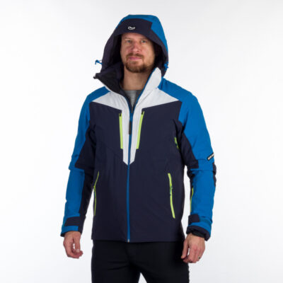 Pánska bunda lyžiarska zateplená Primaloft® STEPHAN 24