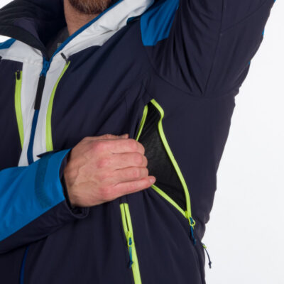 Pánska bunda lyžiarska zateplená Primaloft® STEPHAN 26