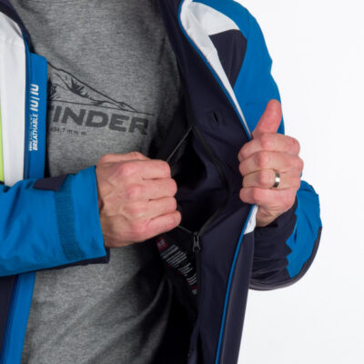 Pánska bunda lyžiarska zateplená Primaloft® STEPHAN 27