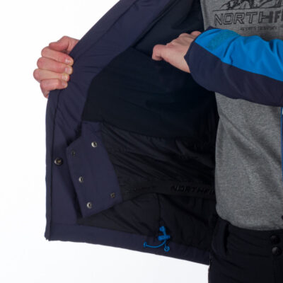 Pánska bunda lyžiarska zateplená Primaloft® STEPHAN 30