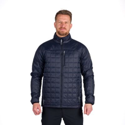 Pánska športová bunda ultraľahká zateplená PAT 13