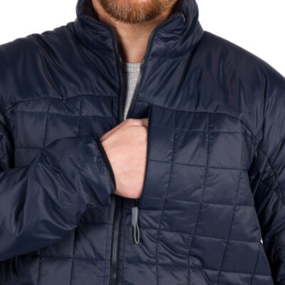 Pánska športová bunda ultraľahká zateplená PAT 17