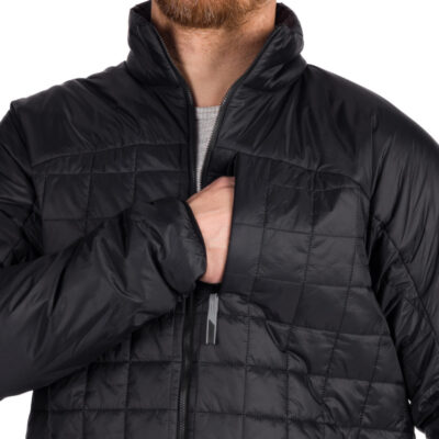 Pánska športová bunda ultraľahká zateplená PAT 26