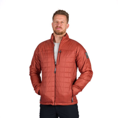 Pánska športová bunda ultraľahká zateplená PAT 5