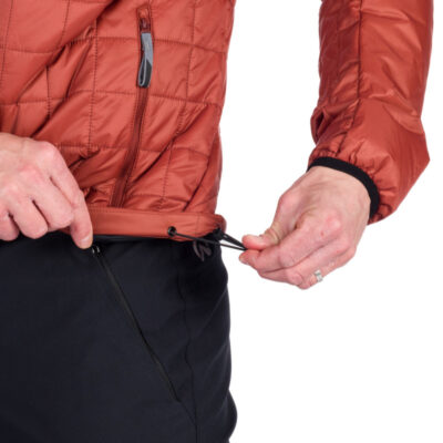 Pánska športová bunda ultraľahká zateplená PAT 8