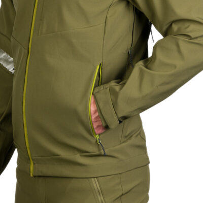 Pánska turistická softshellová strečová bunda MONTE 21