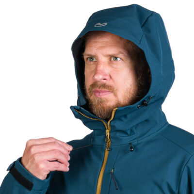 Pánska turistická softshellová strečová bunda MONTE 50